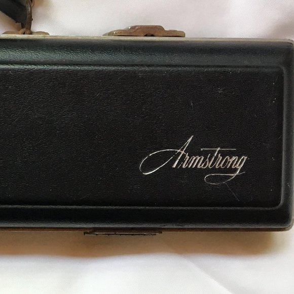 SOLD -- Flute- metal instrument--Armstrong brand - Picture 6 of 9